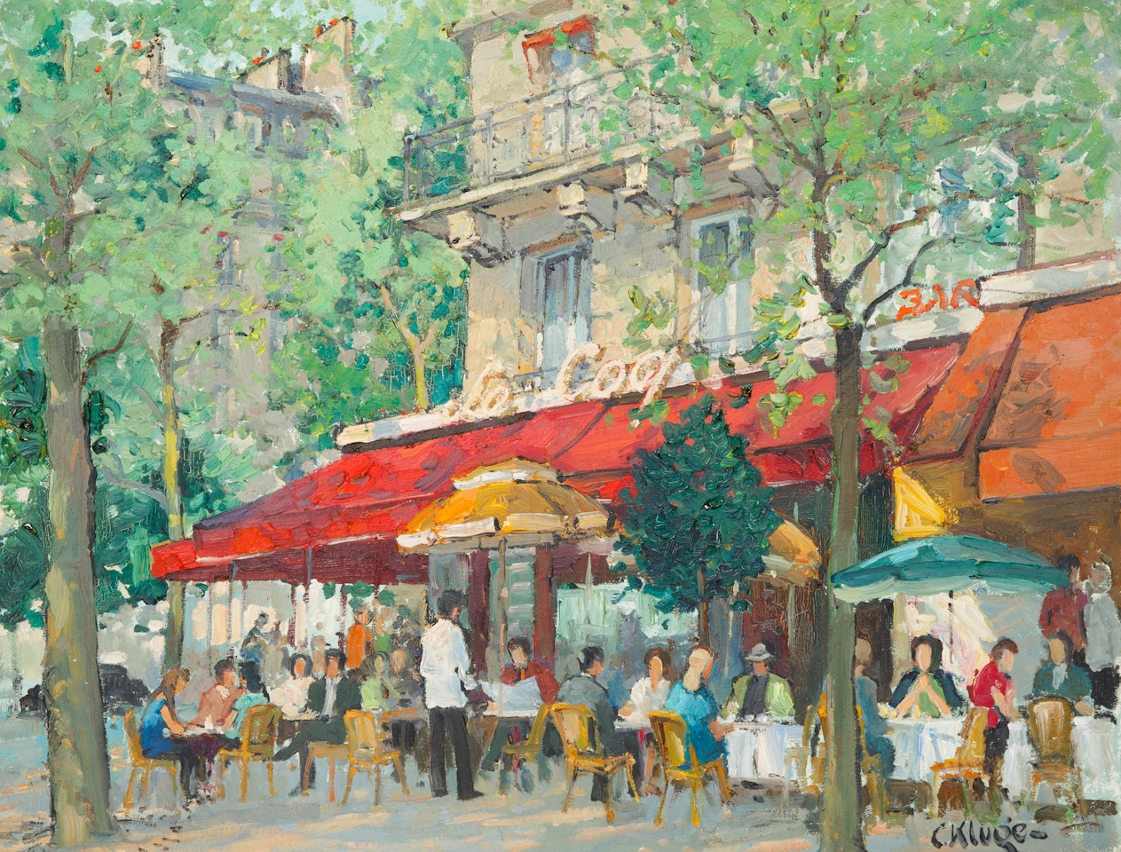 Outside Bar Le Coq by Constantin Kluge