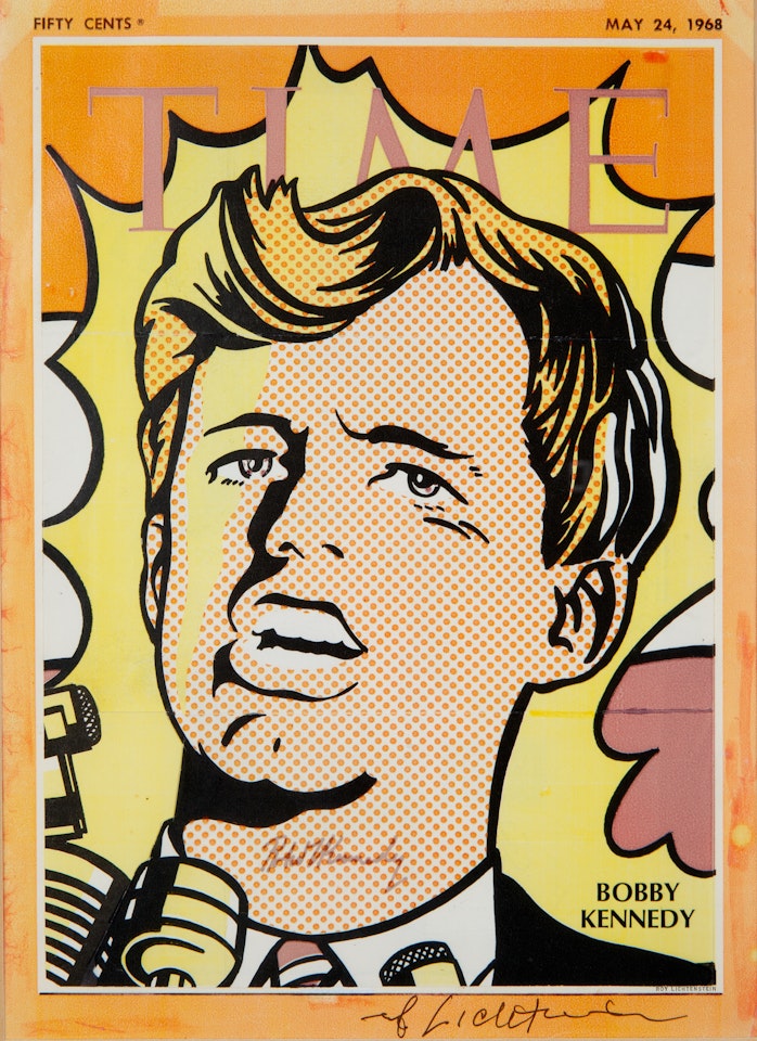 Bobby Kennedy by Roy Lichtenstein