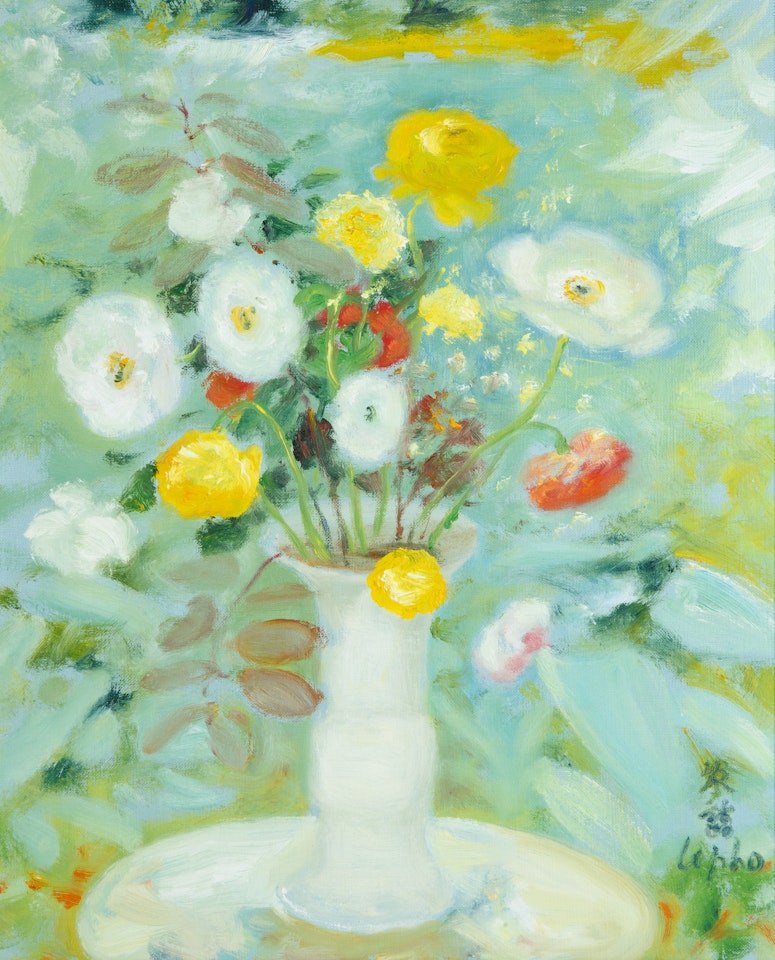 Les Lys et les Chrysanthèmes by Le Pho