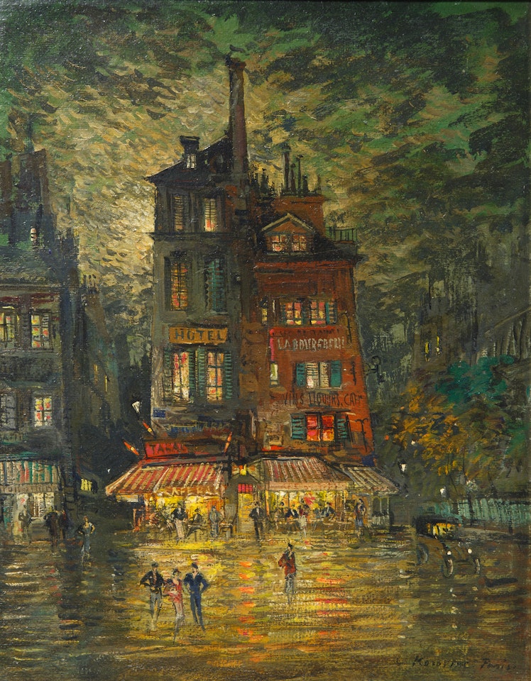 Paris, Venice Street by Konstantin Alekseevich Korovin