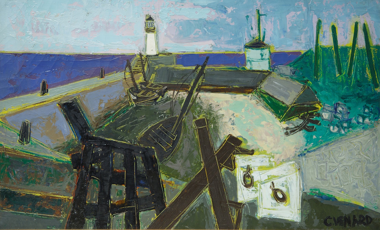 Inside Harbour #1 by Claude Venard