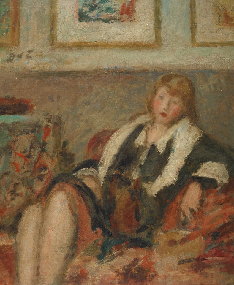 Portrait de Madame K. by Georges d’Espagnat