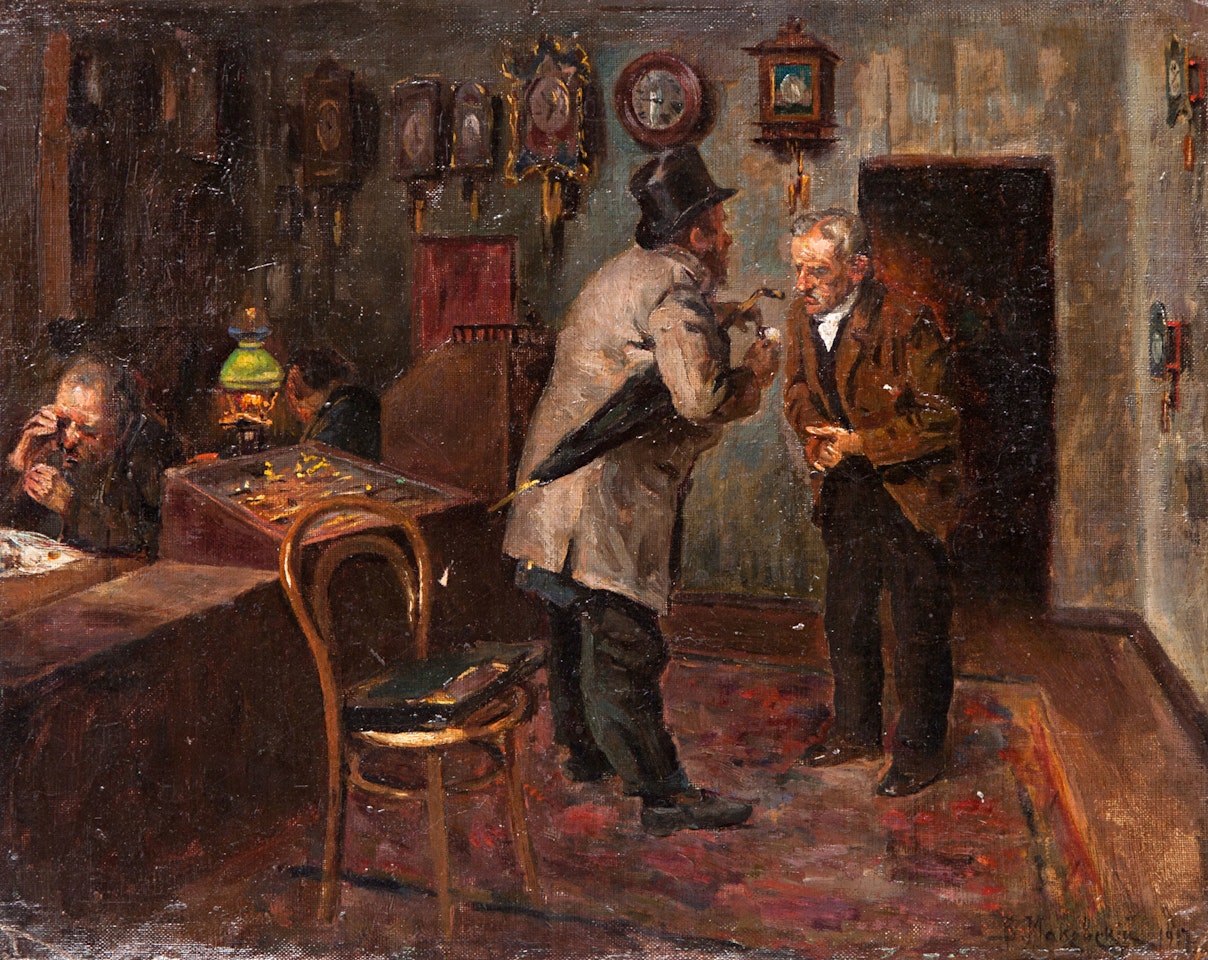 At the Jewelers by Vladimir Makovsky