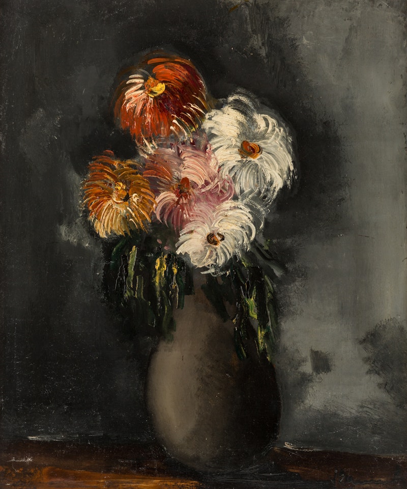 Les Chrysanthemes by Maurice de Vlaminck