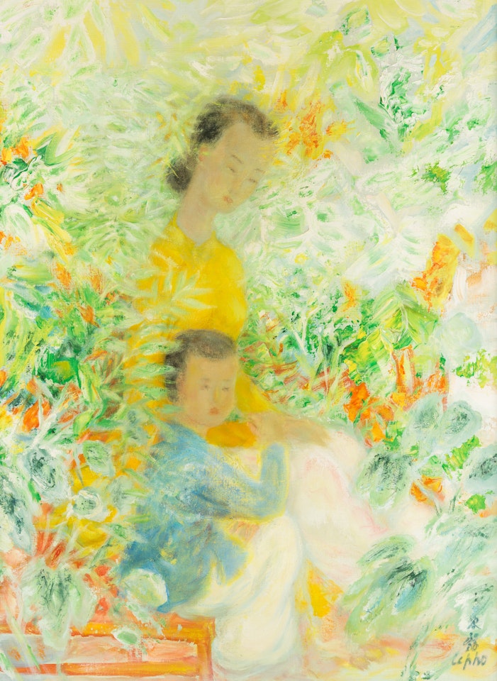 Mother and Child by Le Pho