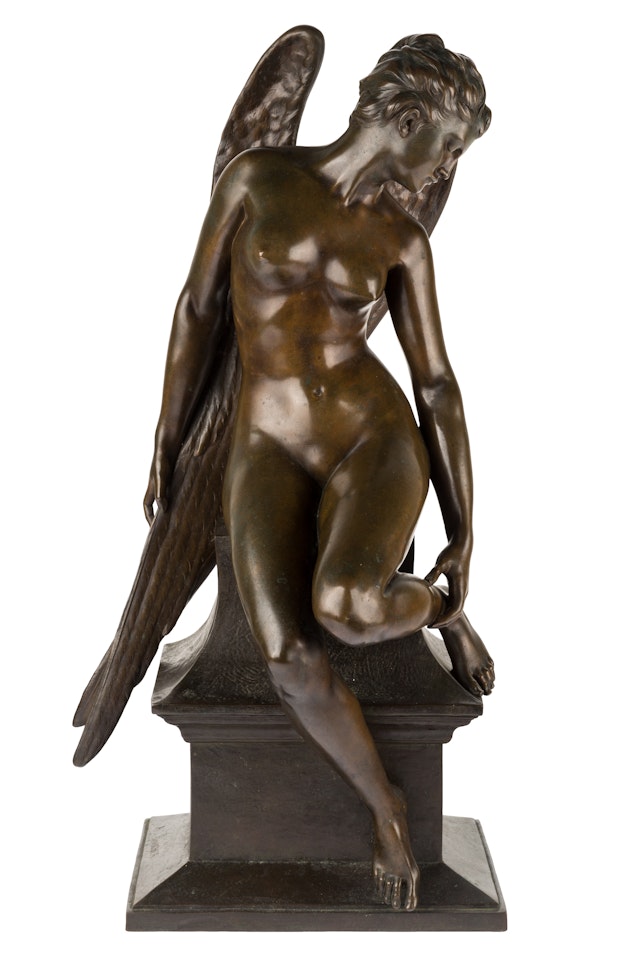 L`hirondelle blessee by Alfred Boucher