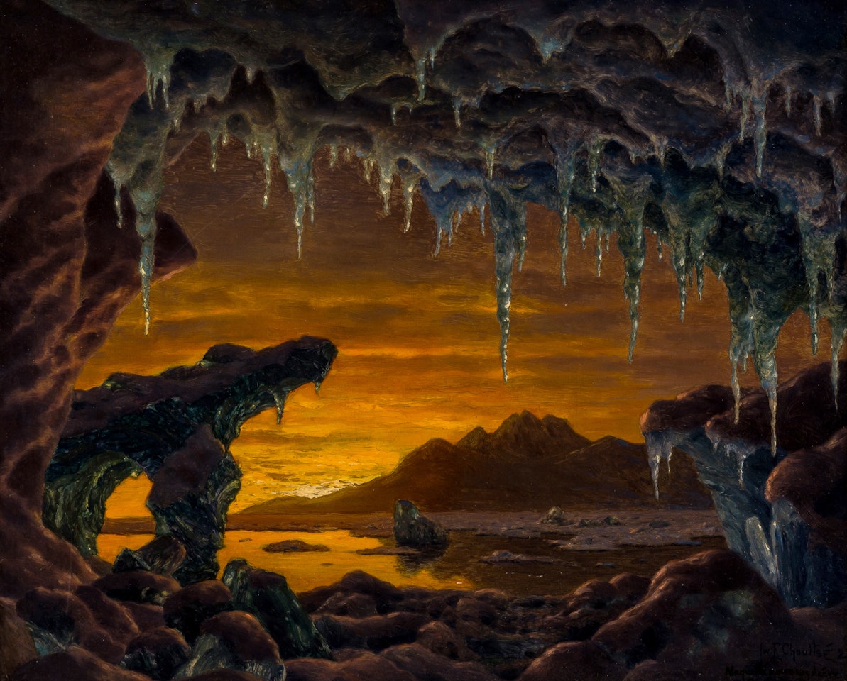 Maquette pour un Decor Grotte Arctique by Ivan Fedorovich Choultse