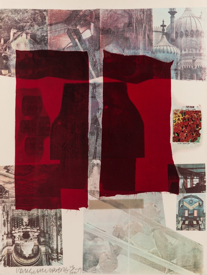 Why You can`t Tell II by Robert Rauschenberg