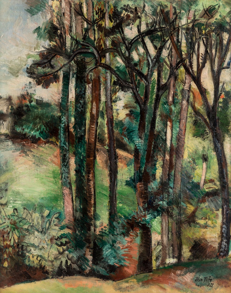 L`orée du bois by Jean Dufy