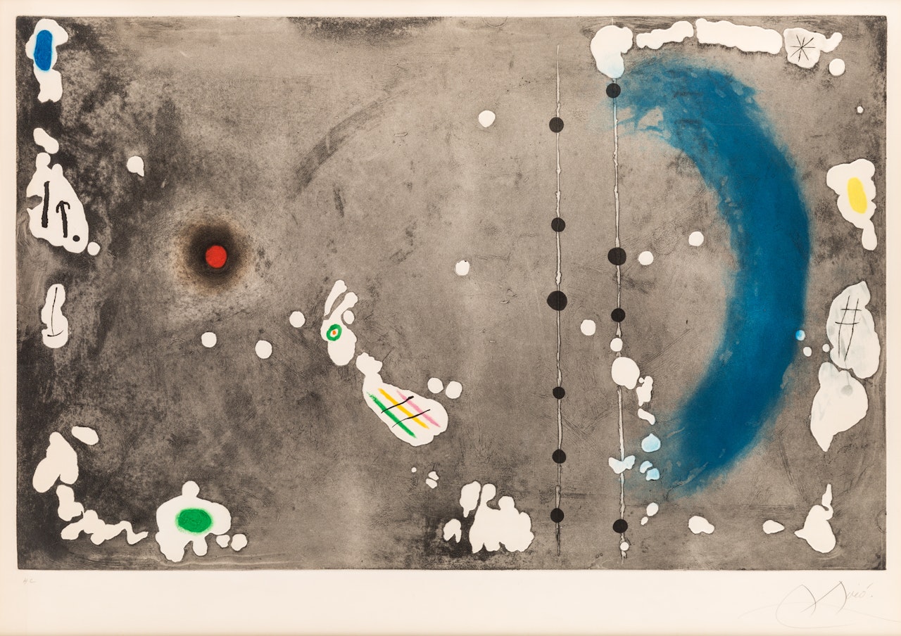Archipel Sauvage I [Wild Archipelago] by Joan Miró