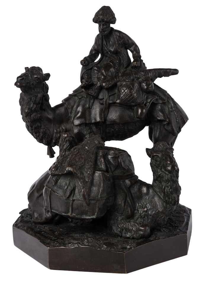 The Caucasian Camel Driver by Eugene Alexandrovic Lanceray