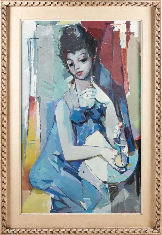 FIGURE AT CAFE by Continental School