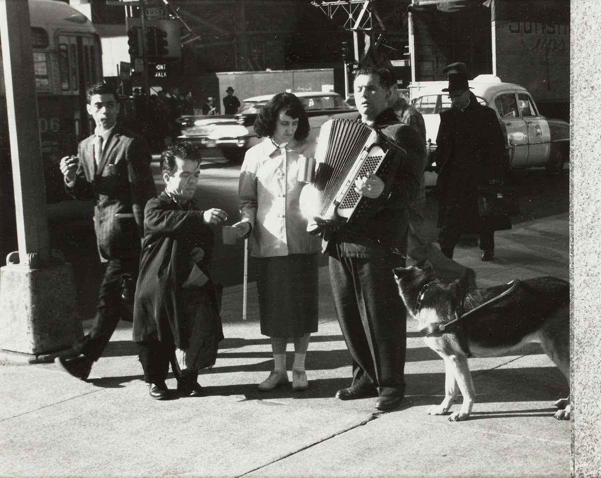 Sixth Avenue, New York by André Kertész