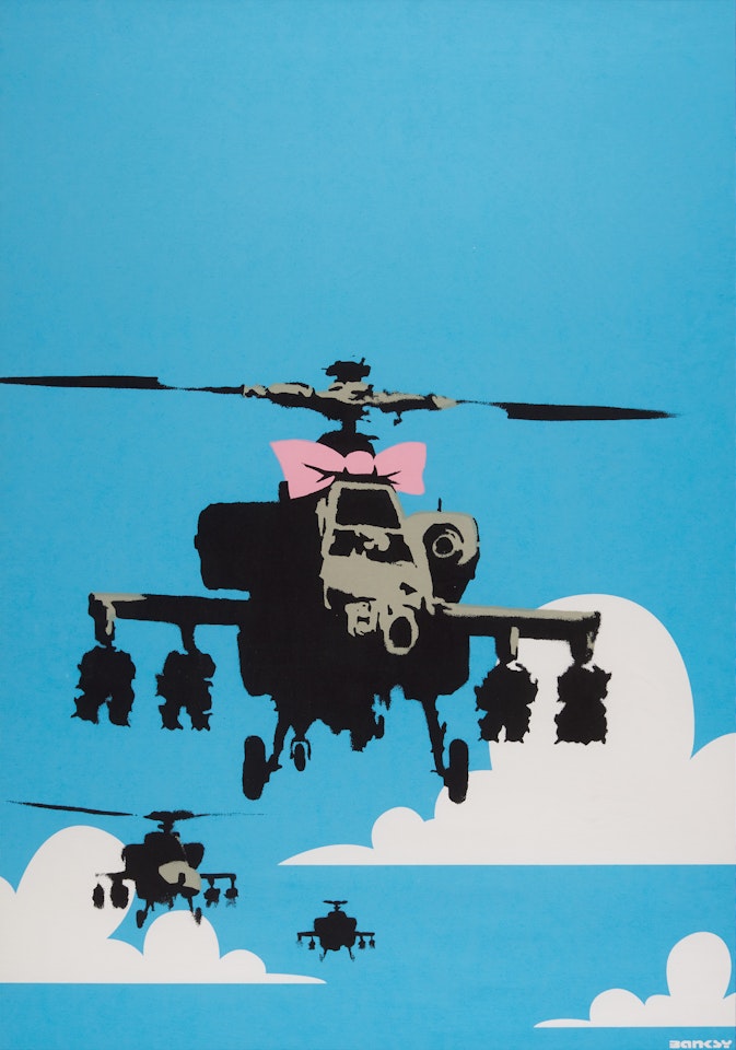 Happy Chopper by Banksy
