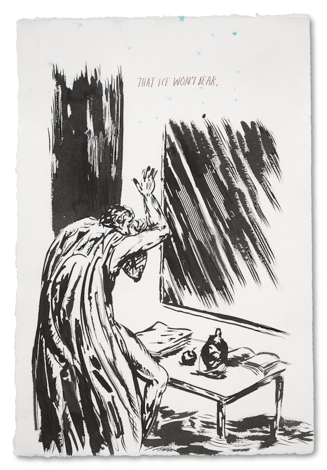 No Title (That ice won"t...) by Raymond Pettibon
