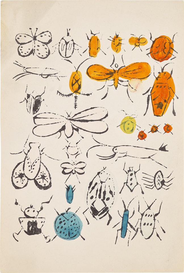 Happy Bug Day by Andy Warhol