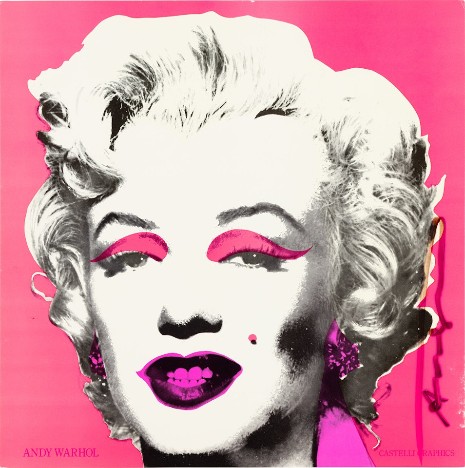 Marilyn (Castelli Graphics Announcement) by Andy Warhol