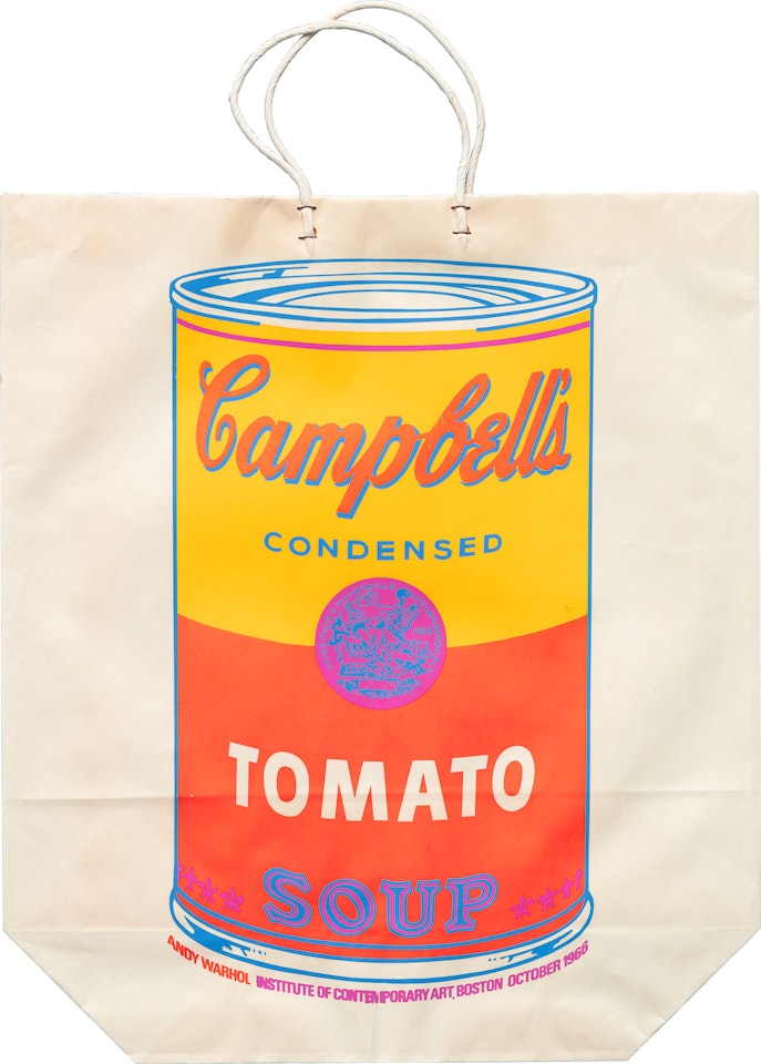 Campbell"s Soup Can (Tomato) (F. & S. 4A) by Andy Warhol
