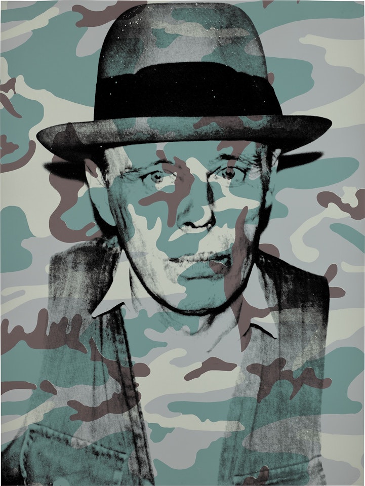 Joseph Beuys in Memoriam, from For Joseph Beuys (F. & S. 371) by Andy Warhol
