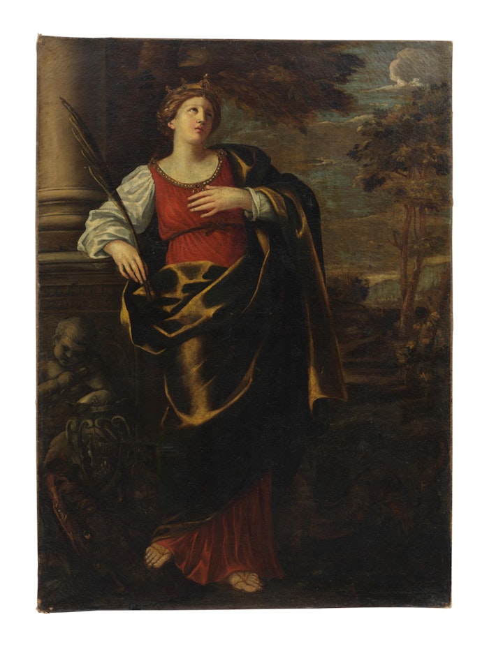 Saint Margaret of Antioch by Italian School