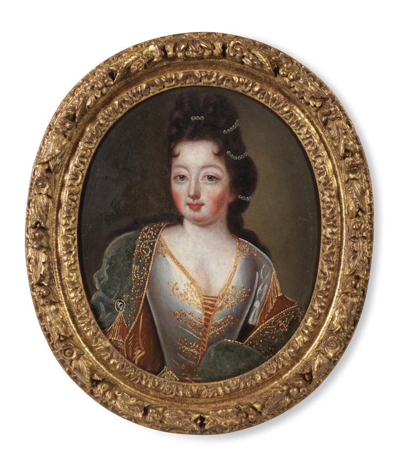 Four portraits of ladies half-length by French School