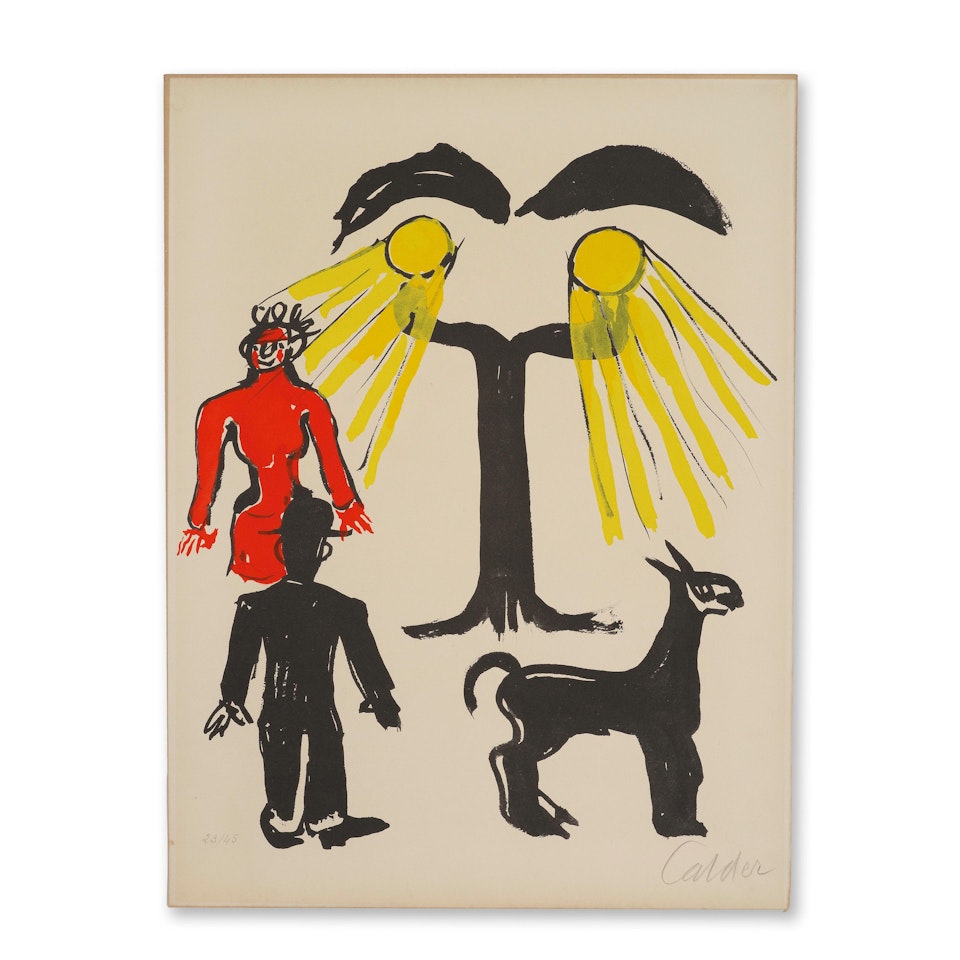 Hommage à Man Ray by Alexander Calder