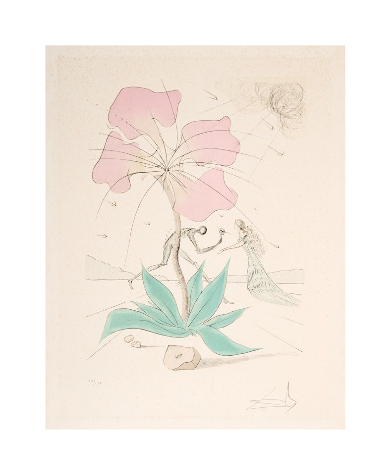 Reuben; Issue de la suite "Les douze tribus d"Israël" by Salvador Dali