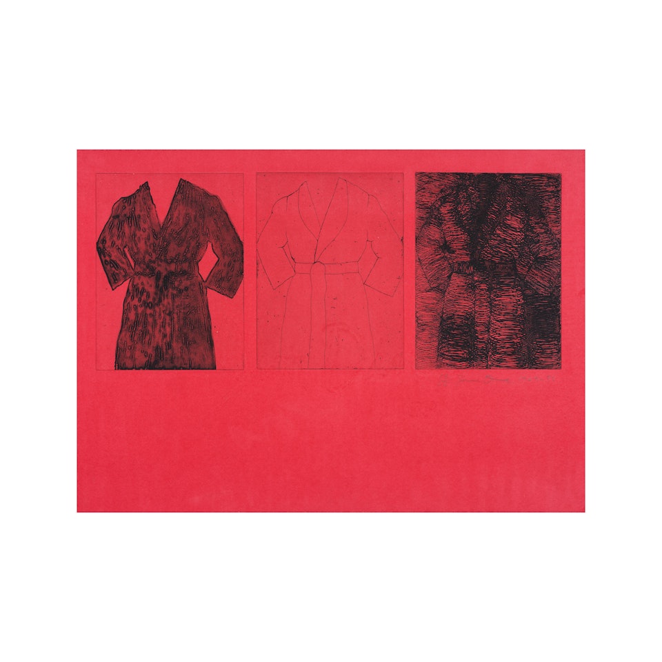Self Portrait (Red) by Jim Dine