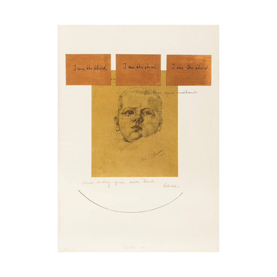 I"m the third by Michelangelo Pistoletto