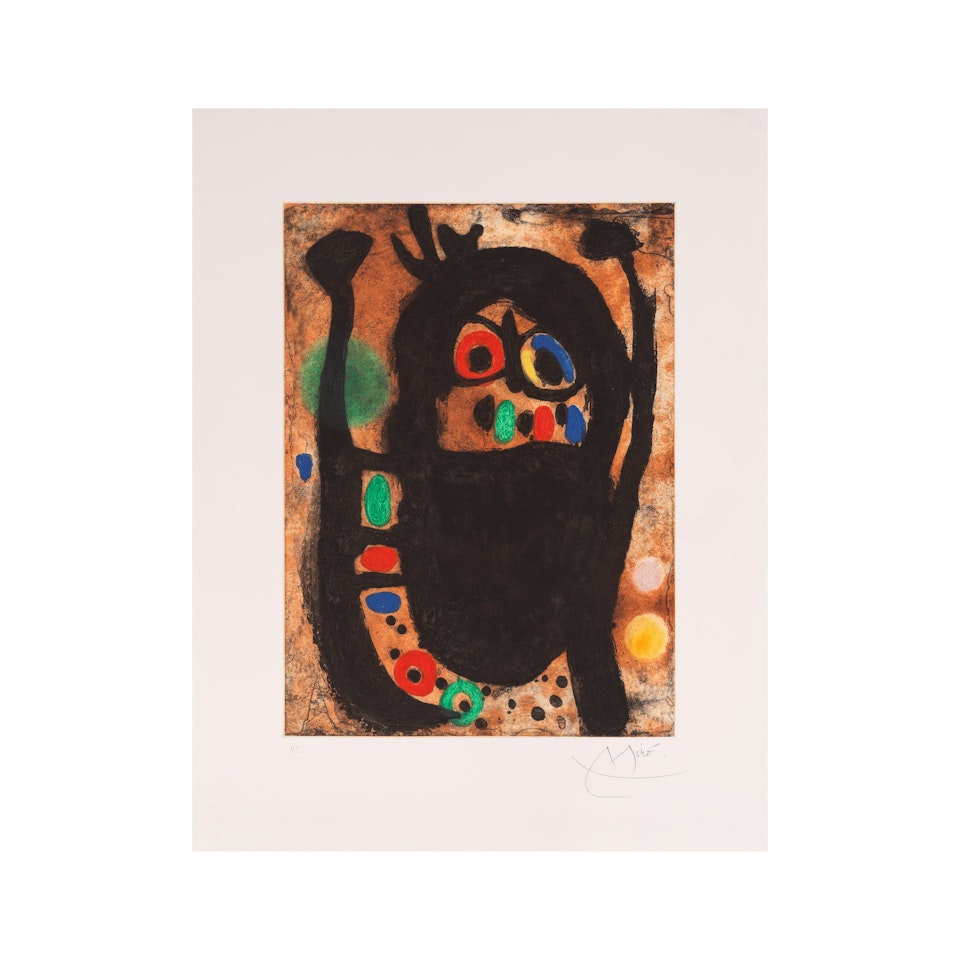 La femme aux bijoux by Joan Miró