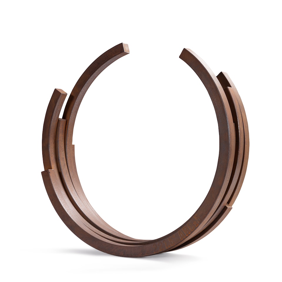 221.5° Arc x 5 by Bernar Venet