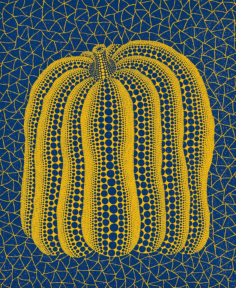 A Pumpkin (BT) by Yayoi Kusama
