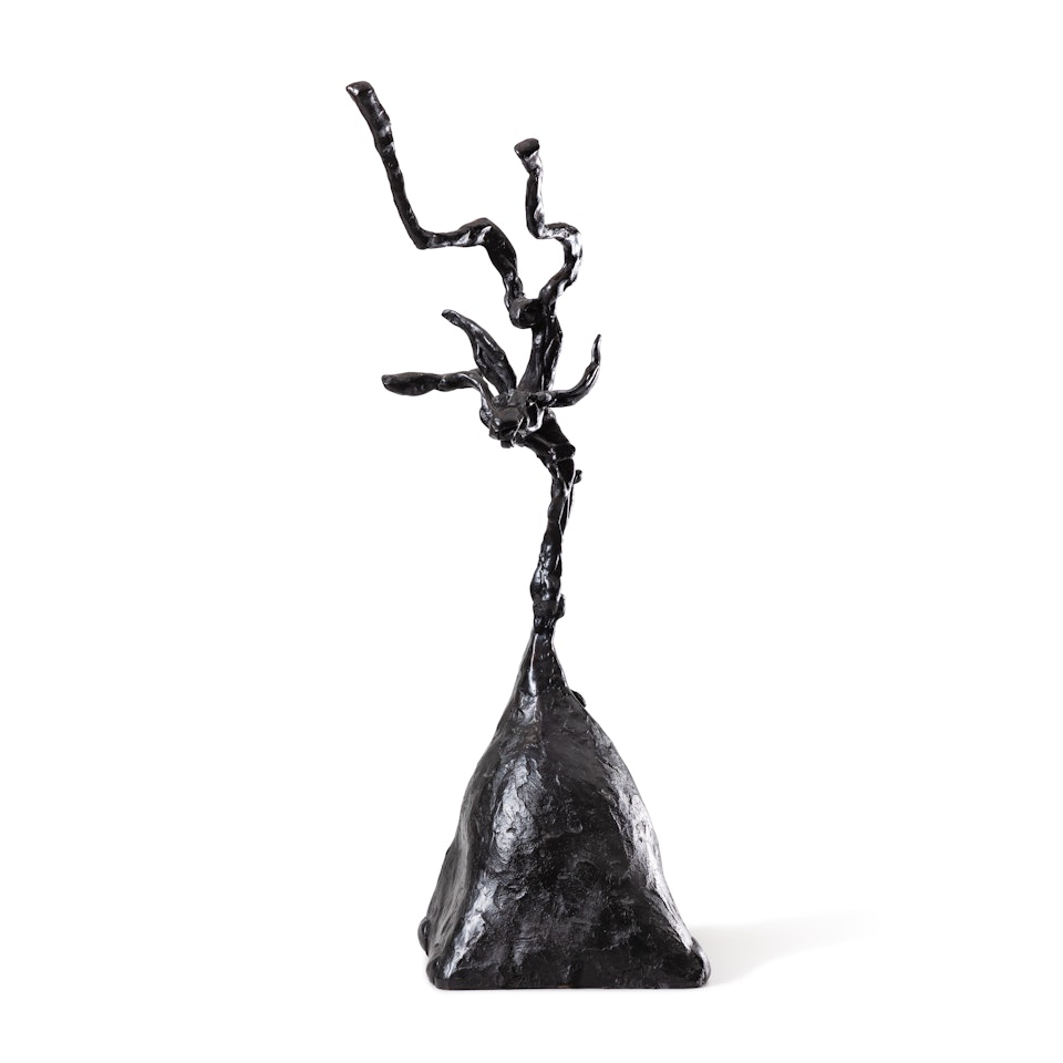 Acrobat on Pyramid by Barry Flanagan