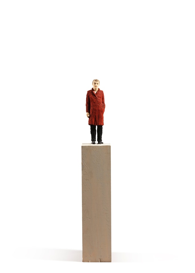 Man with Coat by Stephan Balkenhol