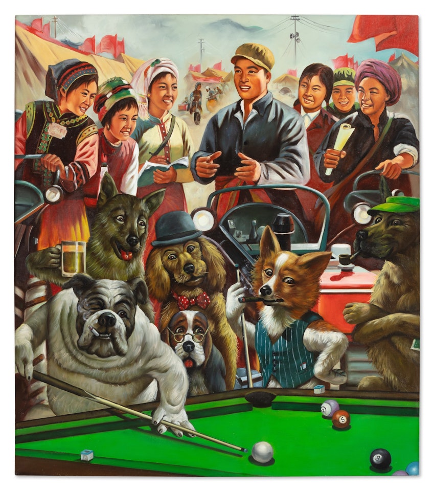 Chinese Game, série Mille et une nuit by Erro