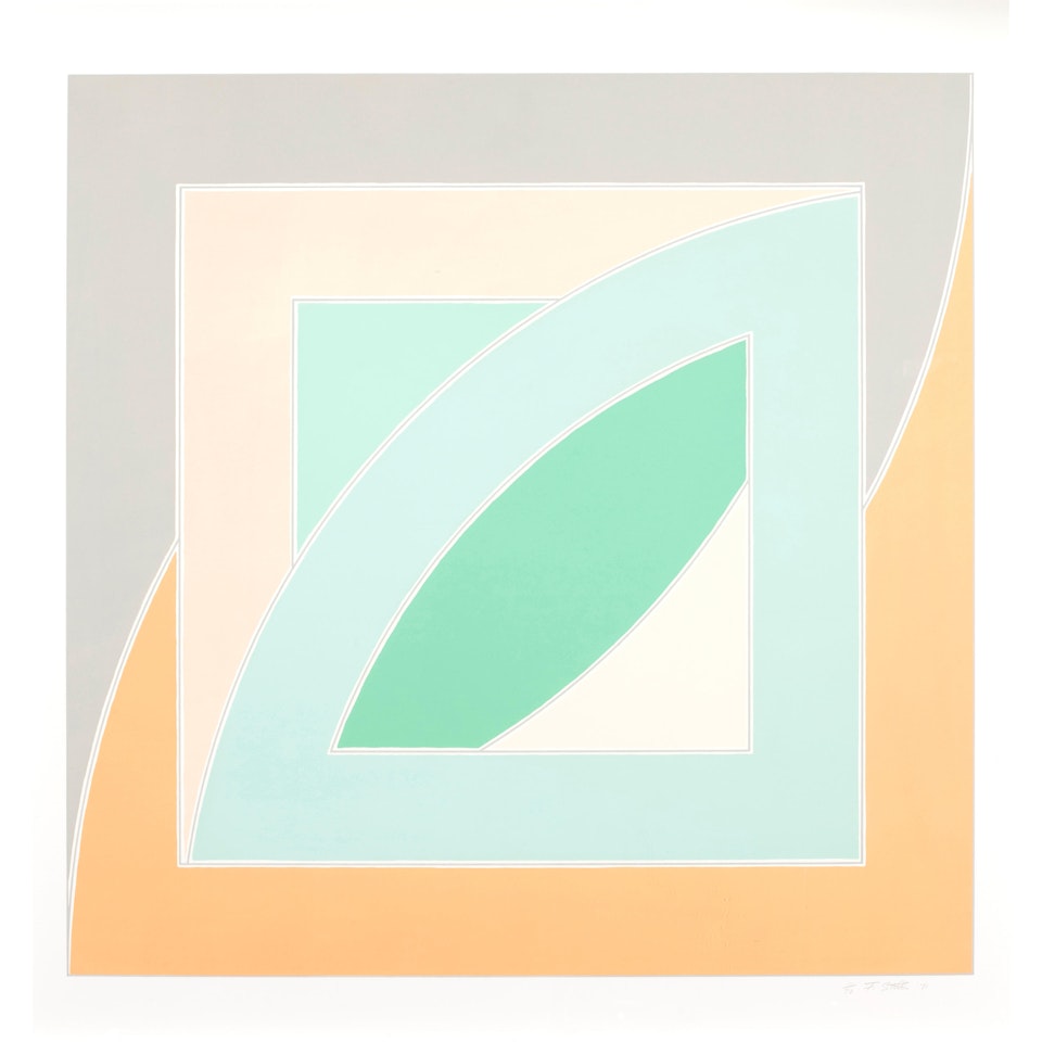 River of Ponds IV, from Newfoundland (Axsom 53; Gemini 273) by Frank Stella