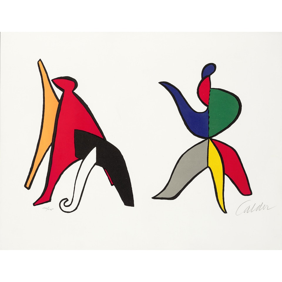 Sabot et bonnet phrygien, from Stabiles by Alexander Calder