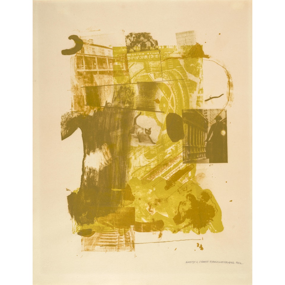 Stuntman II (Foster 10) by Robert Rauschenberg