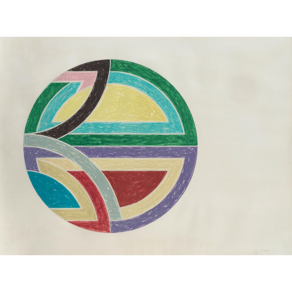 Sinjerli Variation I (Axsom 113) by Frank Stella