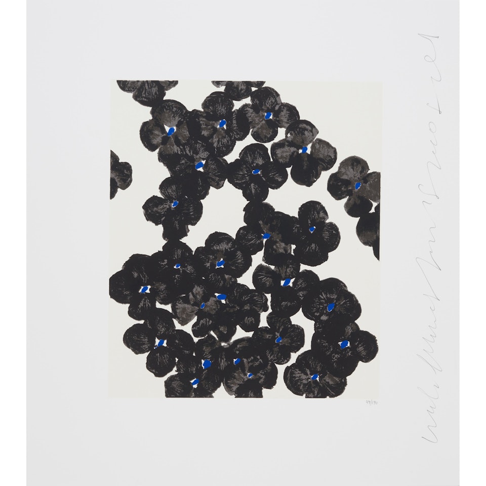 Wallflower 35, from Wallflowers by Donald Sultan