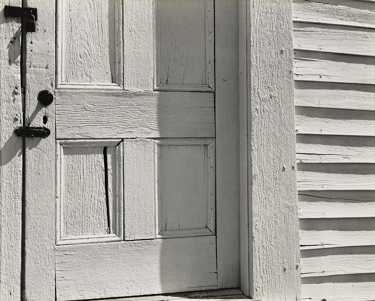 Church Door, Hornitos, from Edward Weston: Fiftieth Anniversary Portfolio by Edward Weston