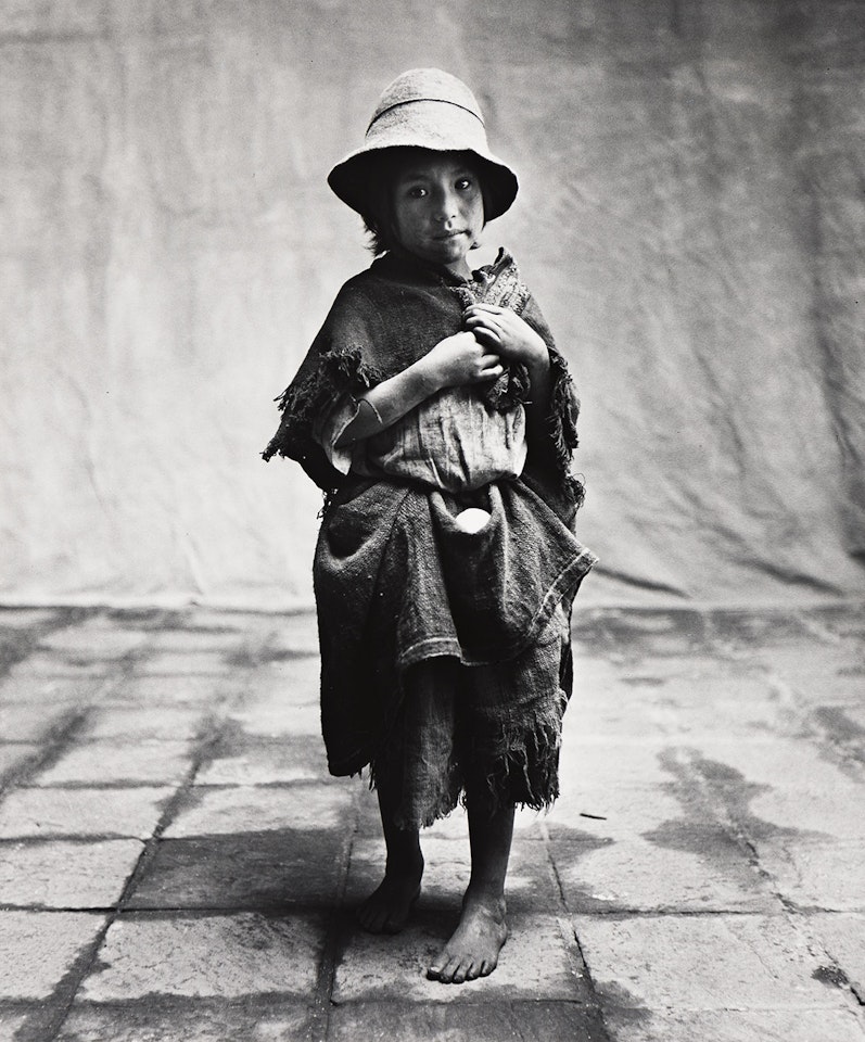 Child Beggar (Analfabeto), Cuzco, Peru by Irving Penn