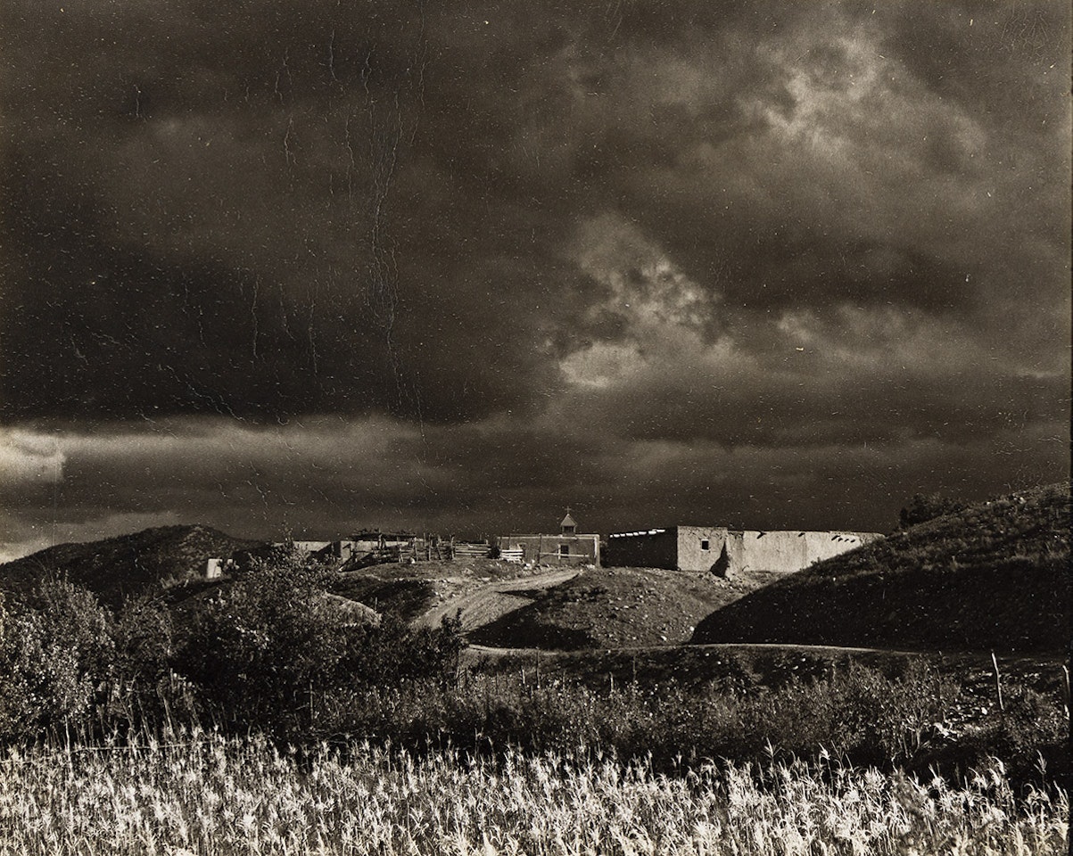Campo Santo, New Mexico by Paul Strand