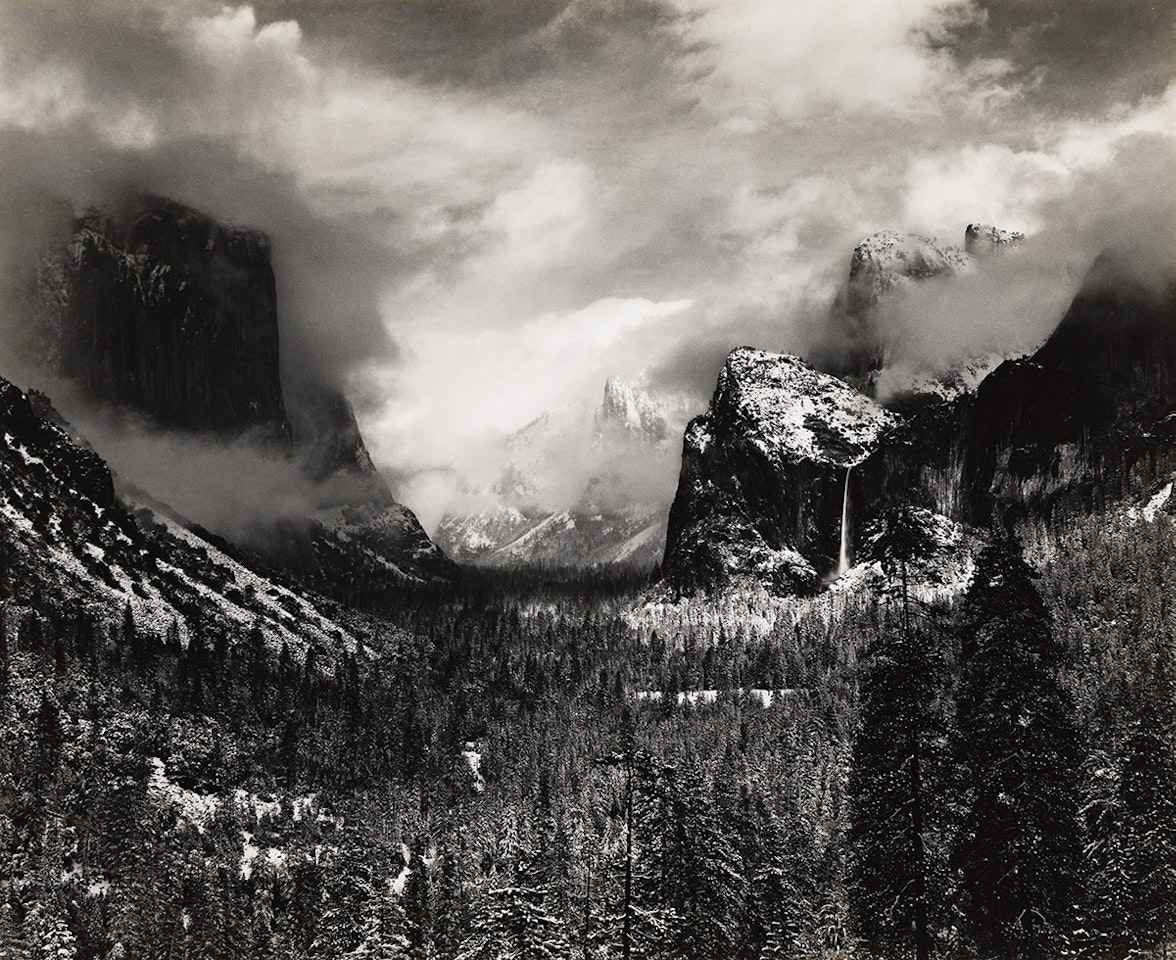 Clearing Winter Storm by Ansel Adams