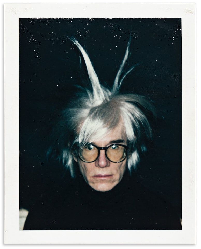 Self-Portrait in Fright Wig by Andy Warhol