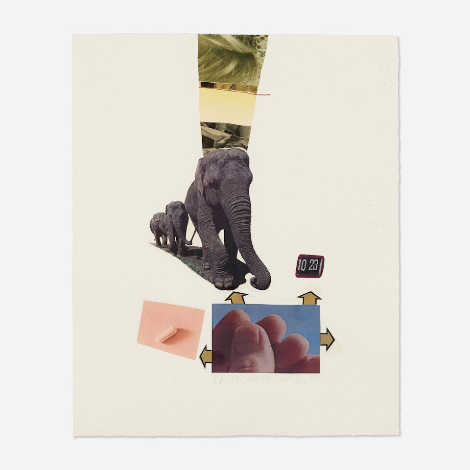 Horsefeathers Thirteen-XV by Robert Rauschenberg
