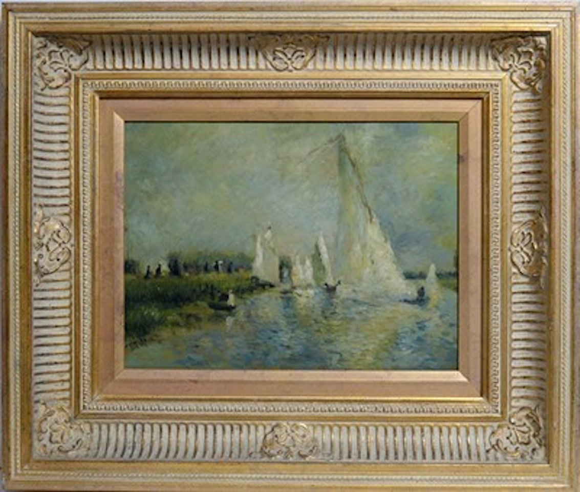Sailing boats, Summer by French School