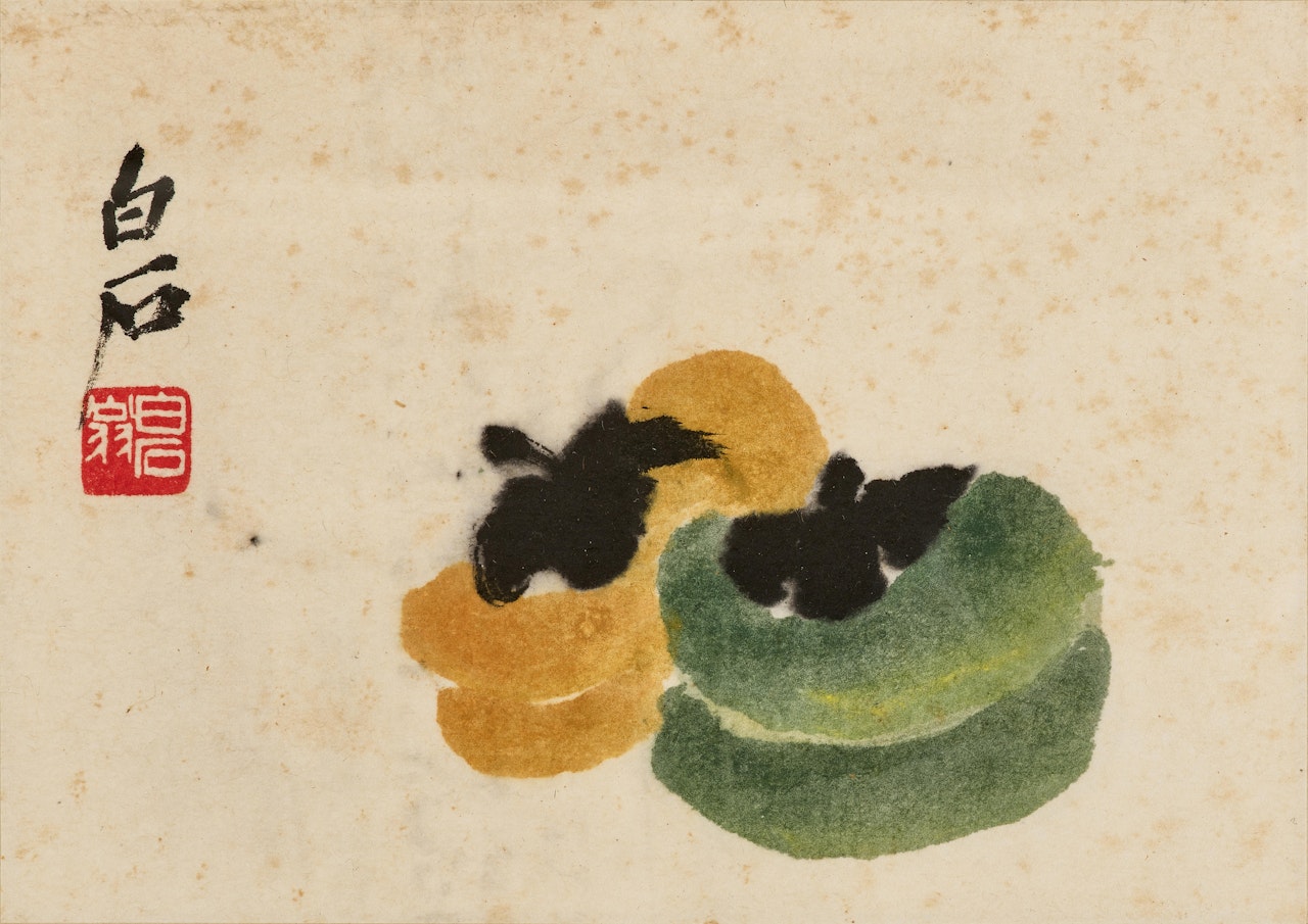 Persimmons by Qi Baishi