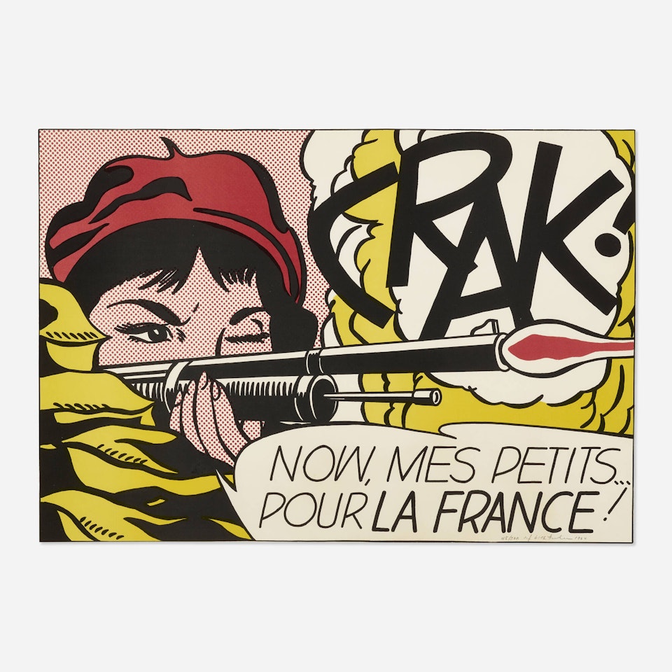 CRAK! by Roy Lichtenstein