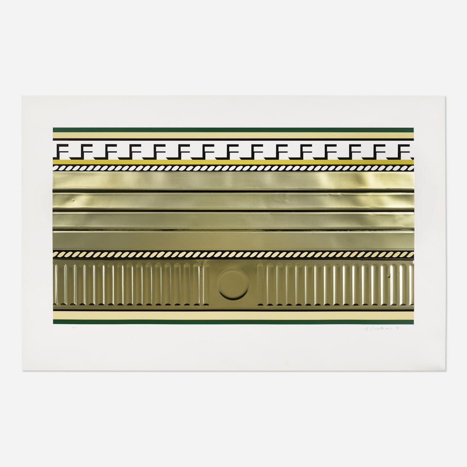 Entablature III (from the Entablature series) by Roy Lichtenstein